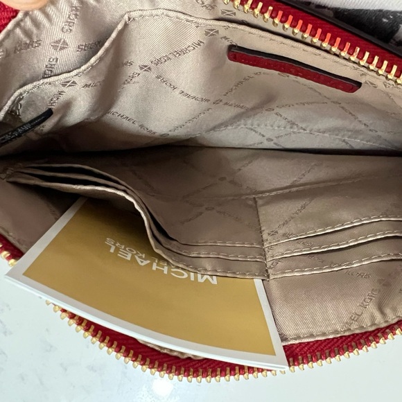 Michael Kors Red Wristlet - Picture 5 of 5